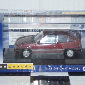 Corgi vanguards vauxhall astra mk2 gte 16v bordeaux red va13205b 1:43