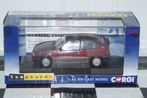 Corgi vanguards vauxhall astra mk2 gte 16v bordeaux red va13205b 1:43