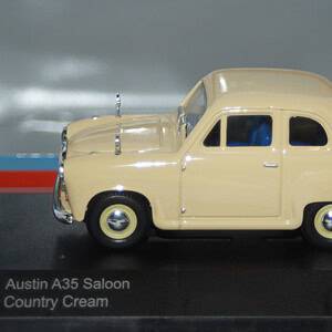 Vanguards austin a35 saloon country cream va02309e 1:43