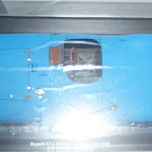 Bugatti 57 g #2 winner le mans 1937 18lm37 1:18 spark resin (copy)