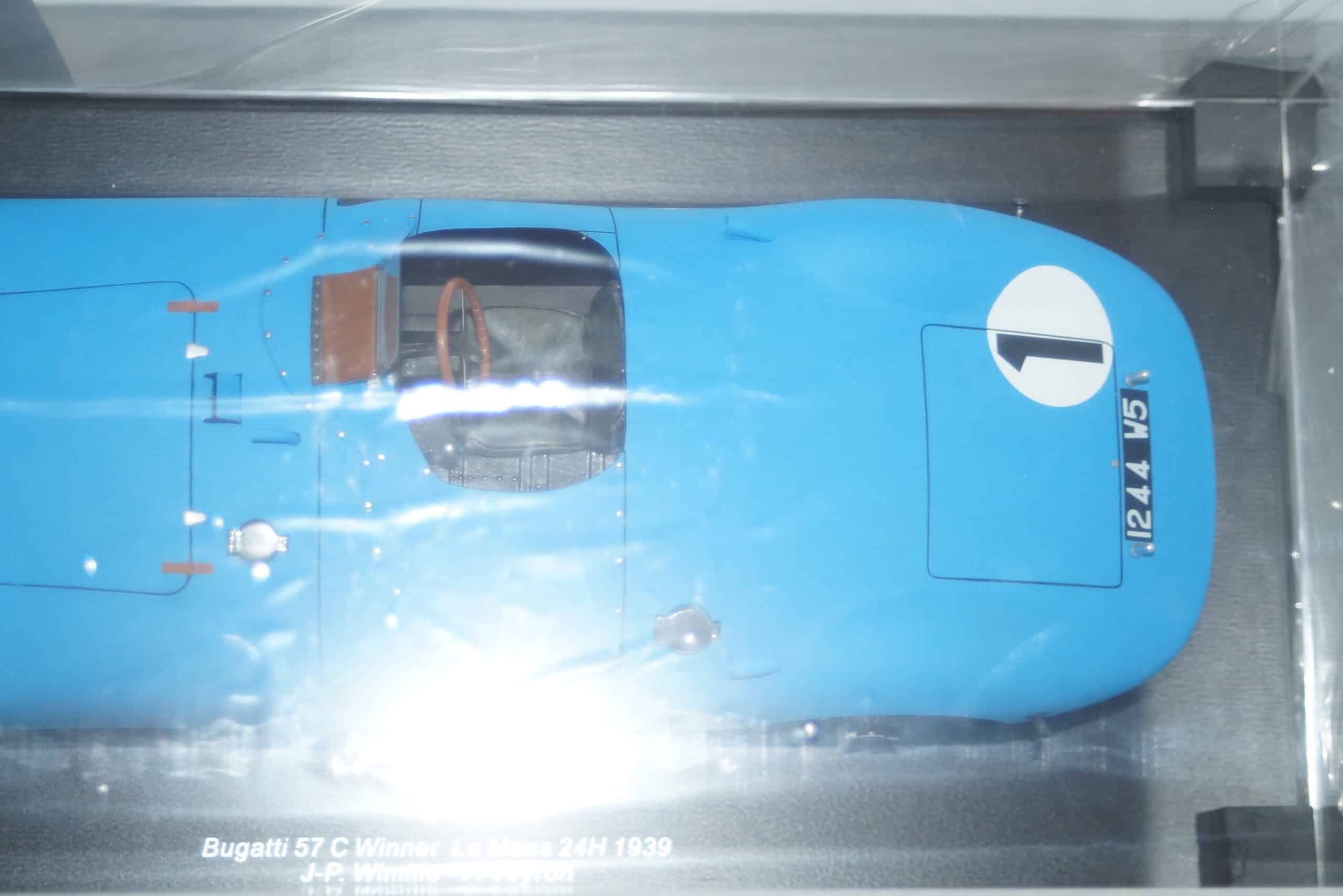 Bugatti 57 g #2 winner le mans 1937 18lm37 1:18 spark resin (copy)