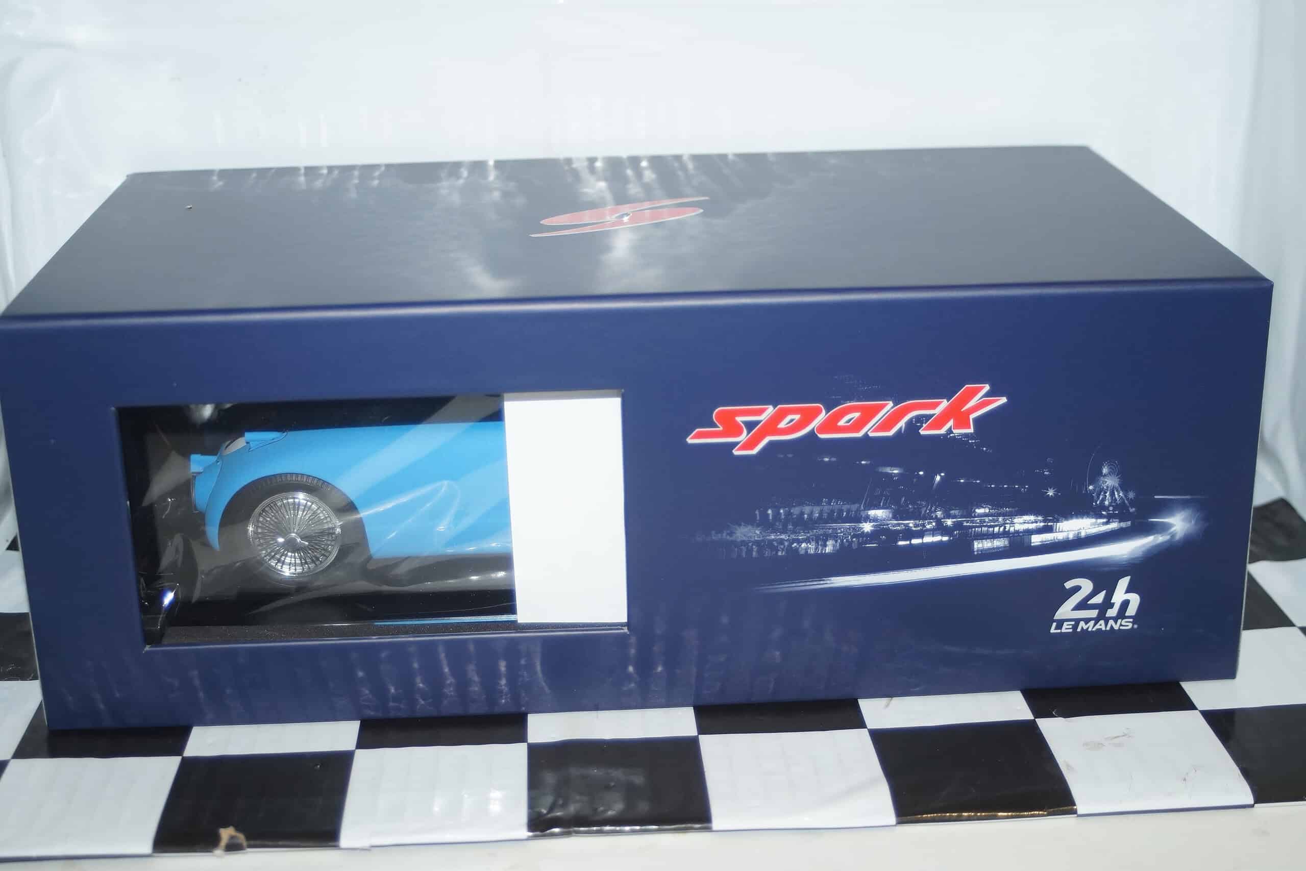 Bugatti 57 g #2 winner le mans 1937 18lm37 1:18 spark resin (copy)