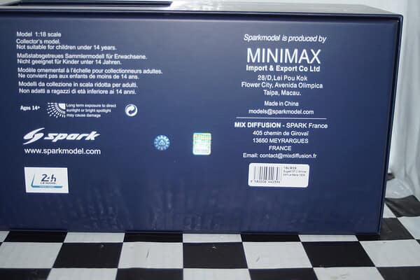 Bugatti 57 g #2 winner le mans 1937 18lm37 1:18 spark resin (copy)