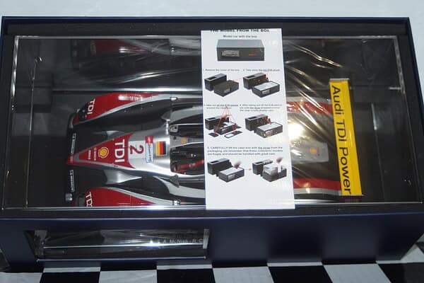 Spark audi r10 tdi winner le mans 2008 18lm08 1:18 scale resin