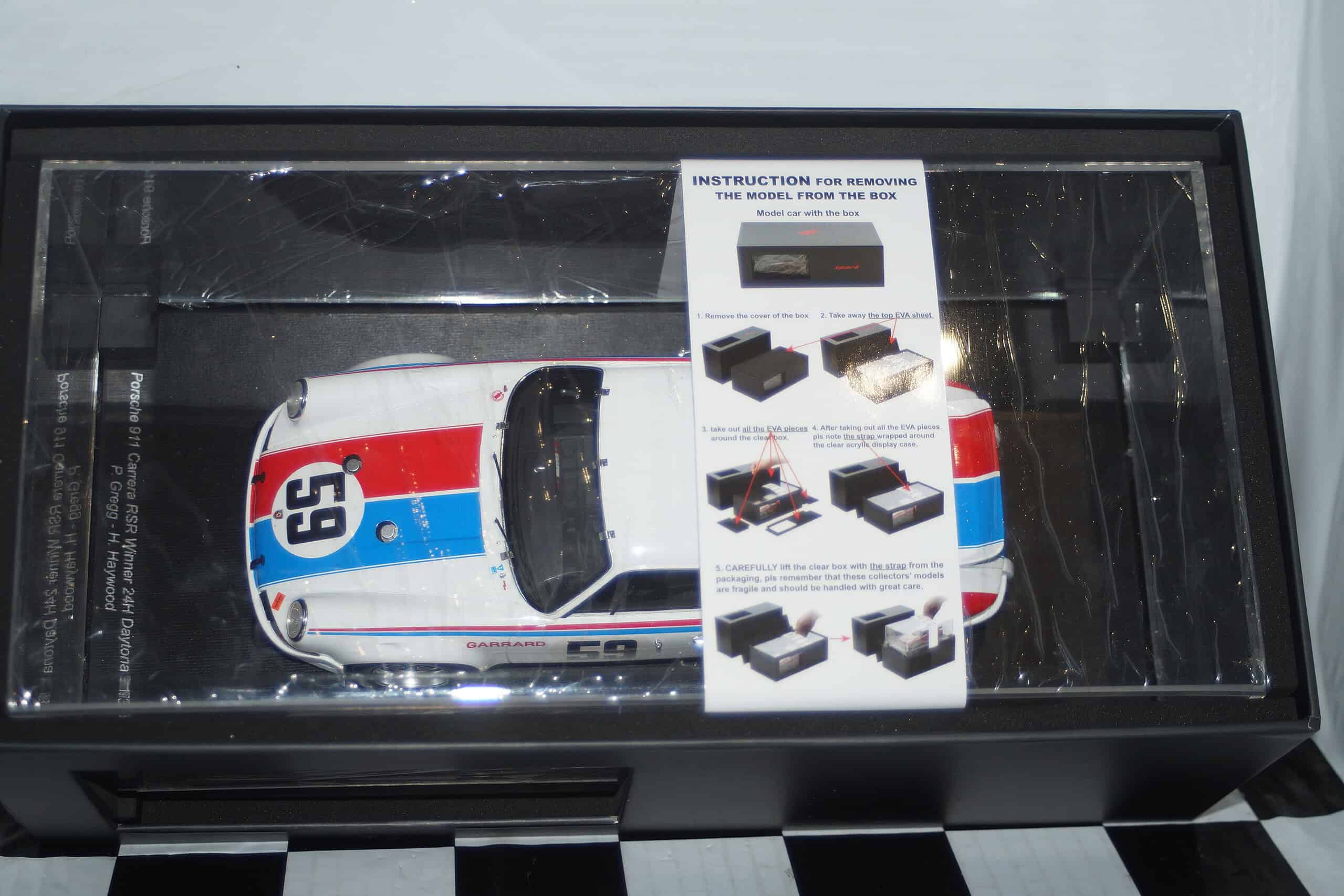 Spark porsche 911 carrera rsr winner 24hr daytona 18da73 1:18