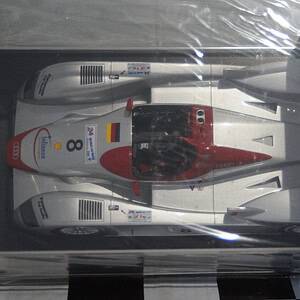 Spark audi r8 tdi winner le mans 2008 18lm00 1:18 scale resin