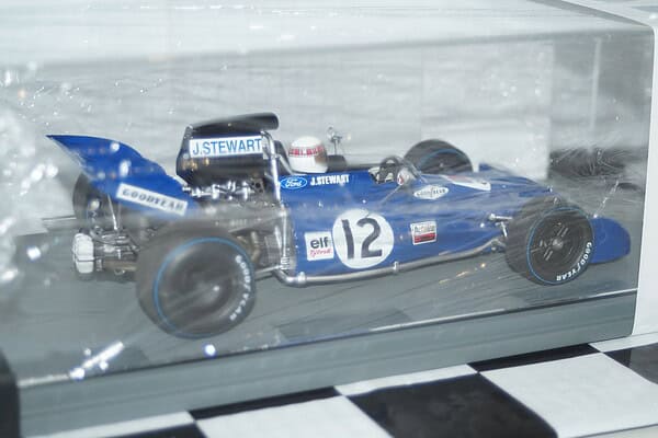 Spark tyrrell 003 winner british gp 1971 jackie stewart 18s589