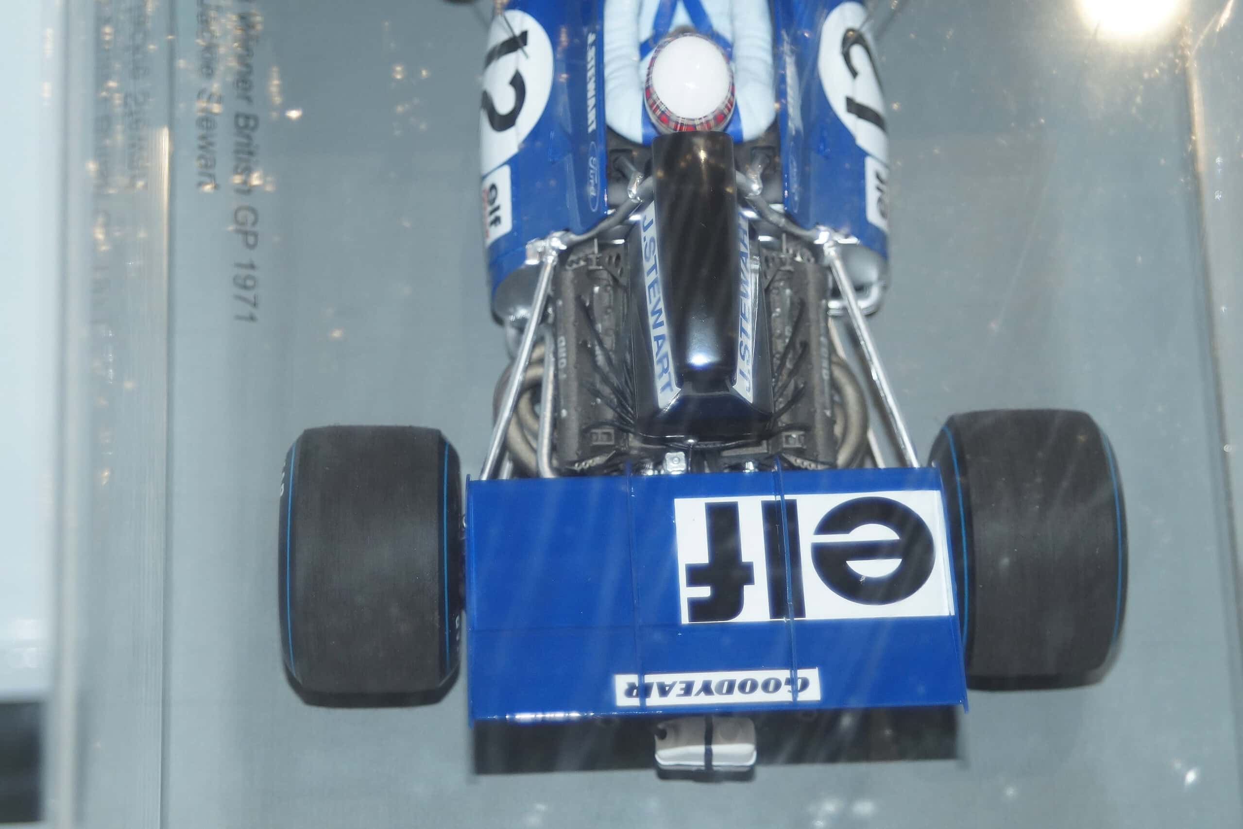 Spark tyrrell 003 winner british gp 1971 jackie stewart 18s589