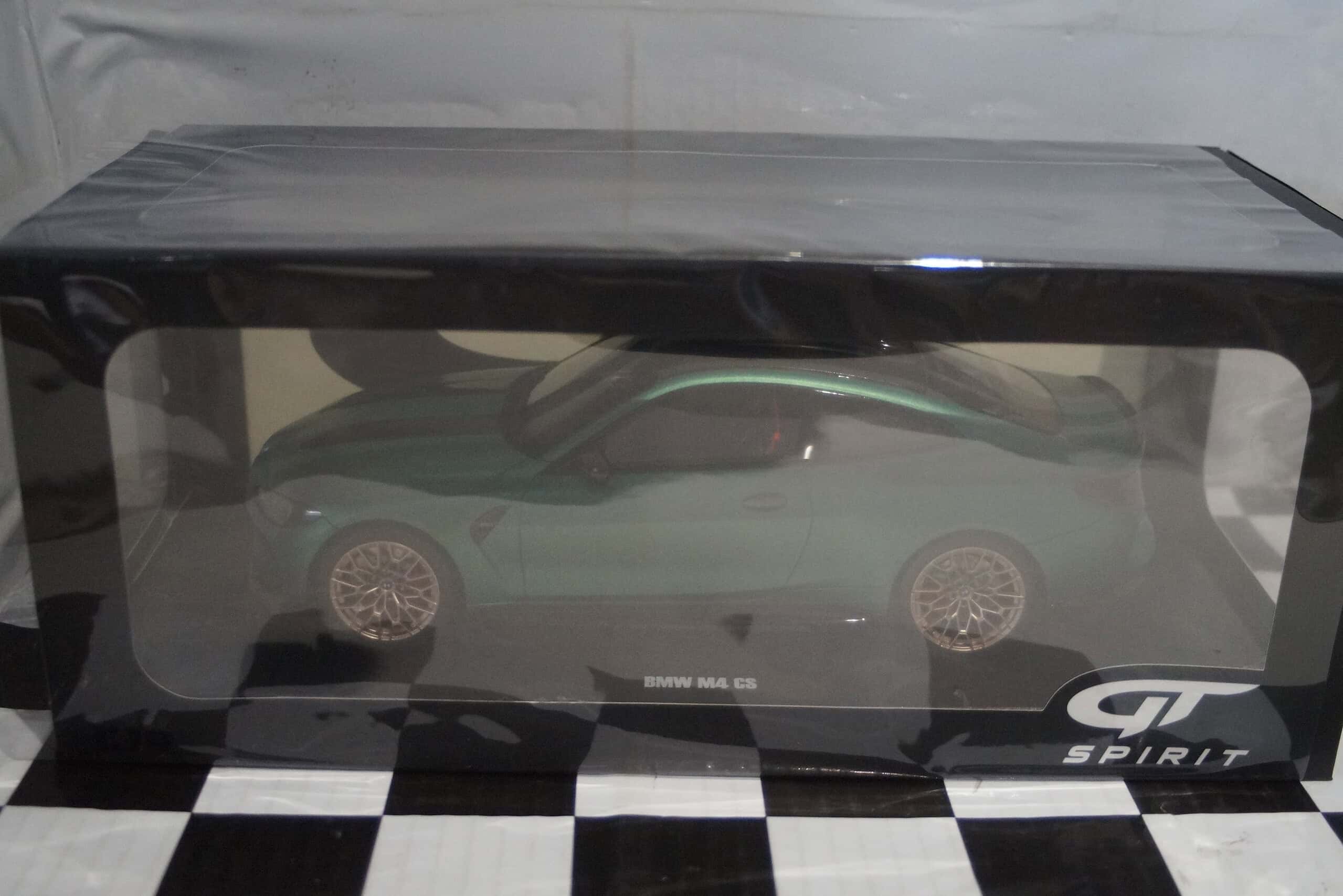 Gt spirit bmw m4 cs frozen isle of man 2024 1:18 resin gt994