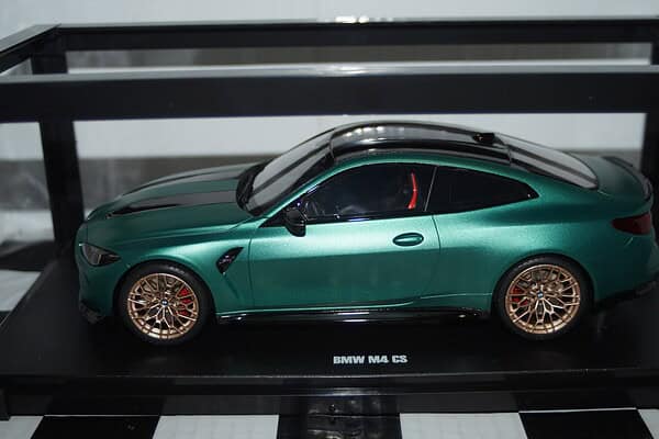 Gt spirit bmw m4 cs frozen isle of man 2024 1:18 resin gt994