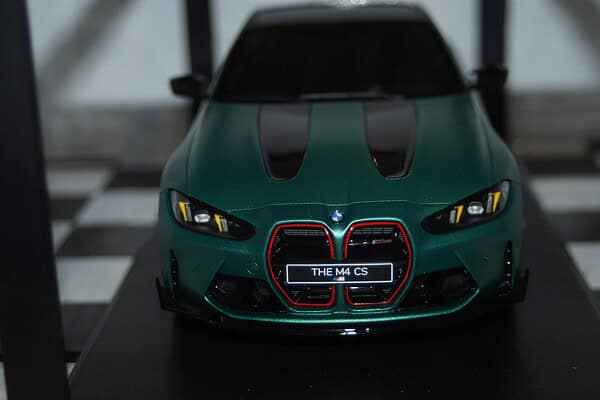 Gt spirit bmw m4 cs frozen isle of man 2024 1:18 resin gt994