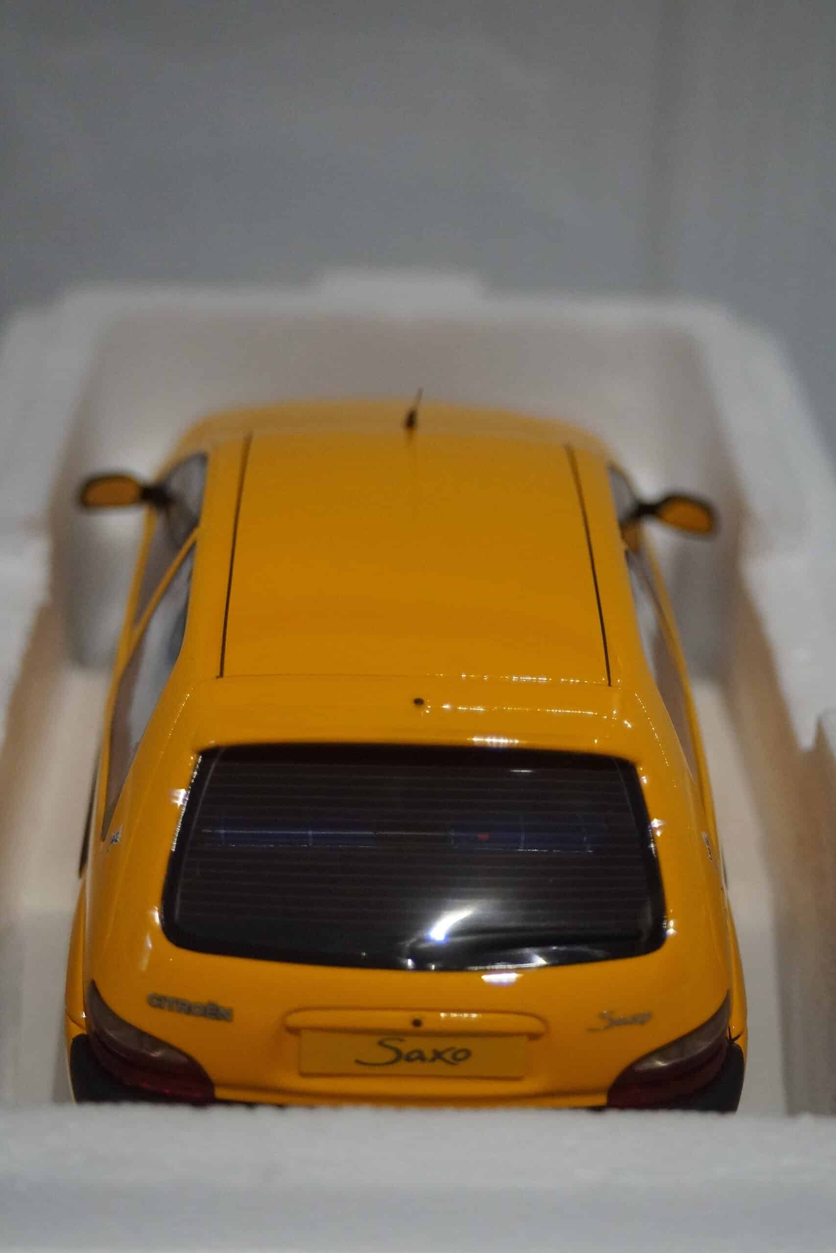 Otto citroen saxo 1.4 bic phase 2 orange mango 2000 1:18 ot1190