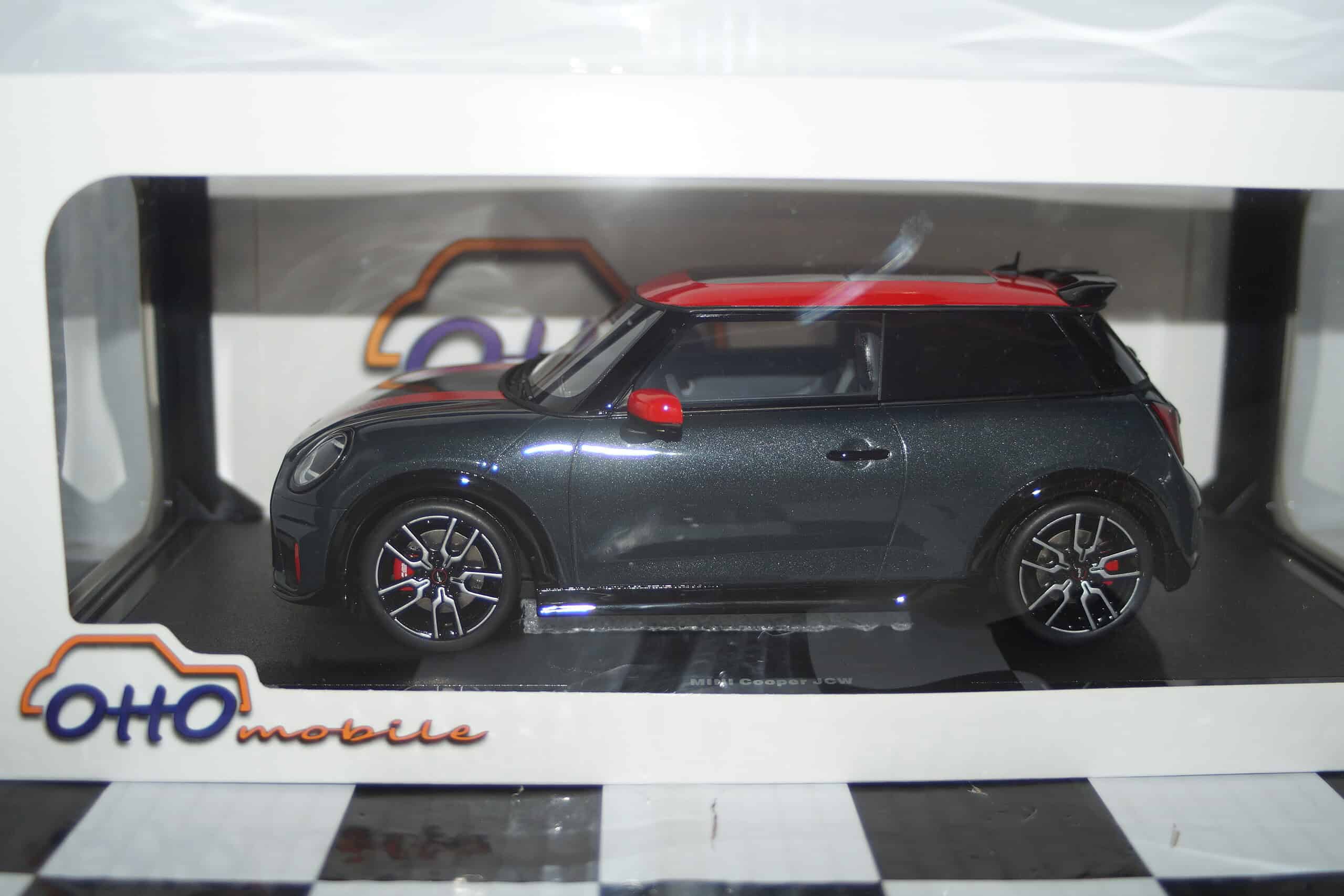 Otto mini cooper jcw legend grey 2024 1:18 ot1244