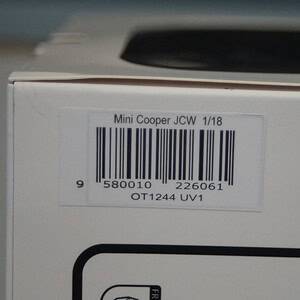 Otto mini cooper jcw legend grey 2024 1:18 ot1244