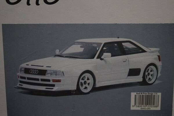 Otto audi 80 prior design white 1:18 resin ot913