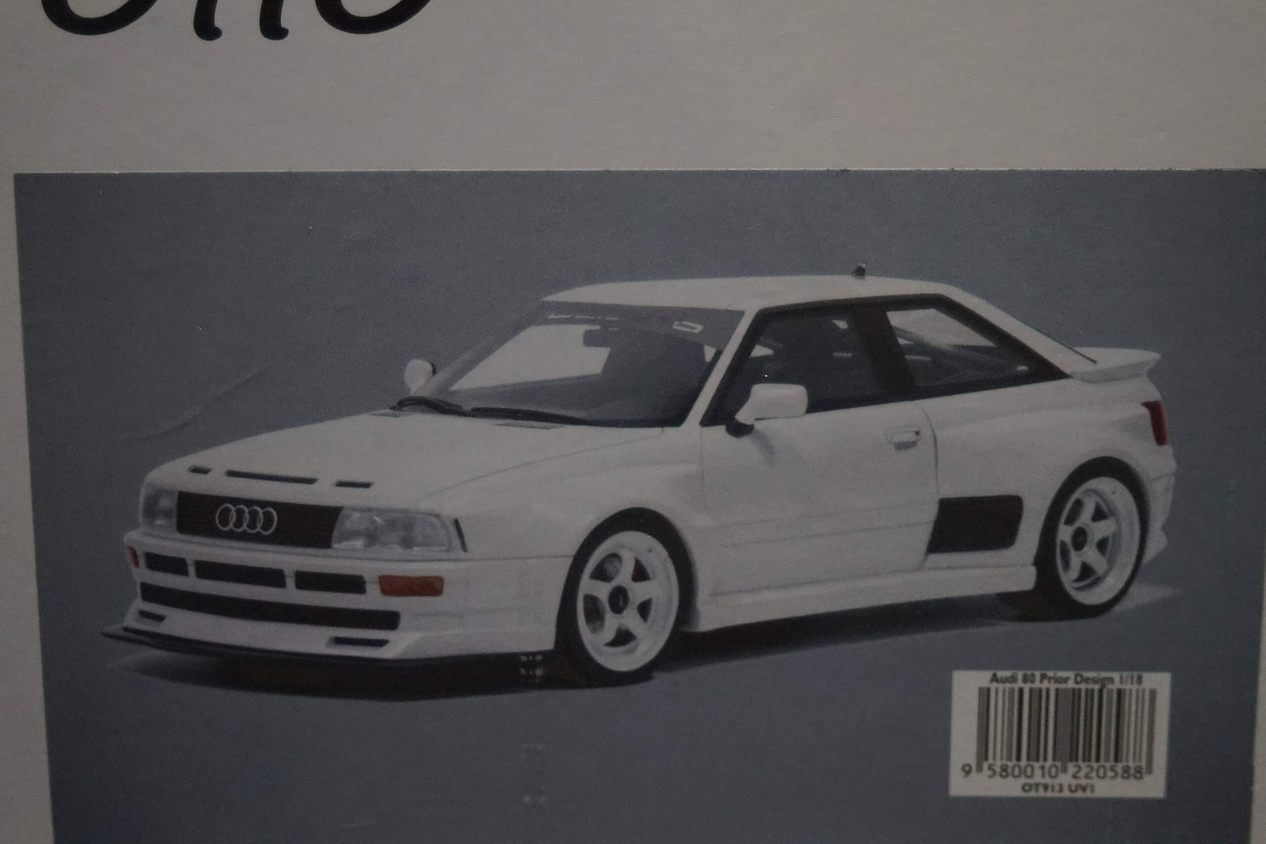 Otto audi 80 prior design white 1:18 resin ot913