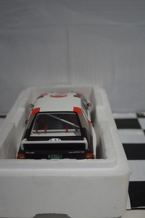 Otto audi sport quattro rally olympus 1986 #5 baffum / wilson 1:18 ot1159