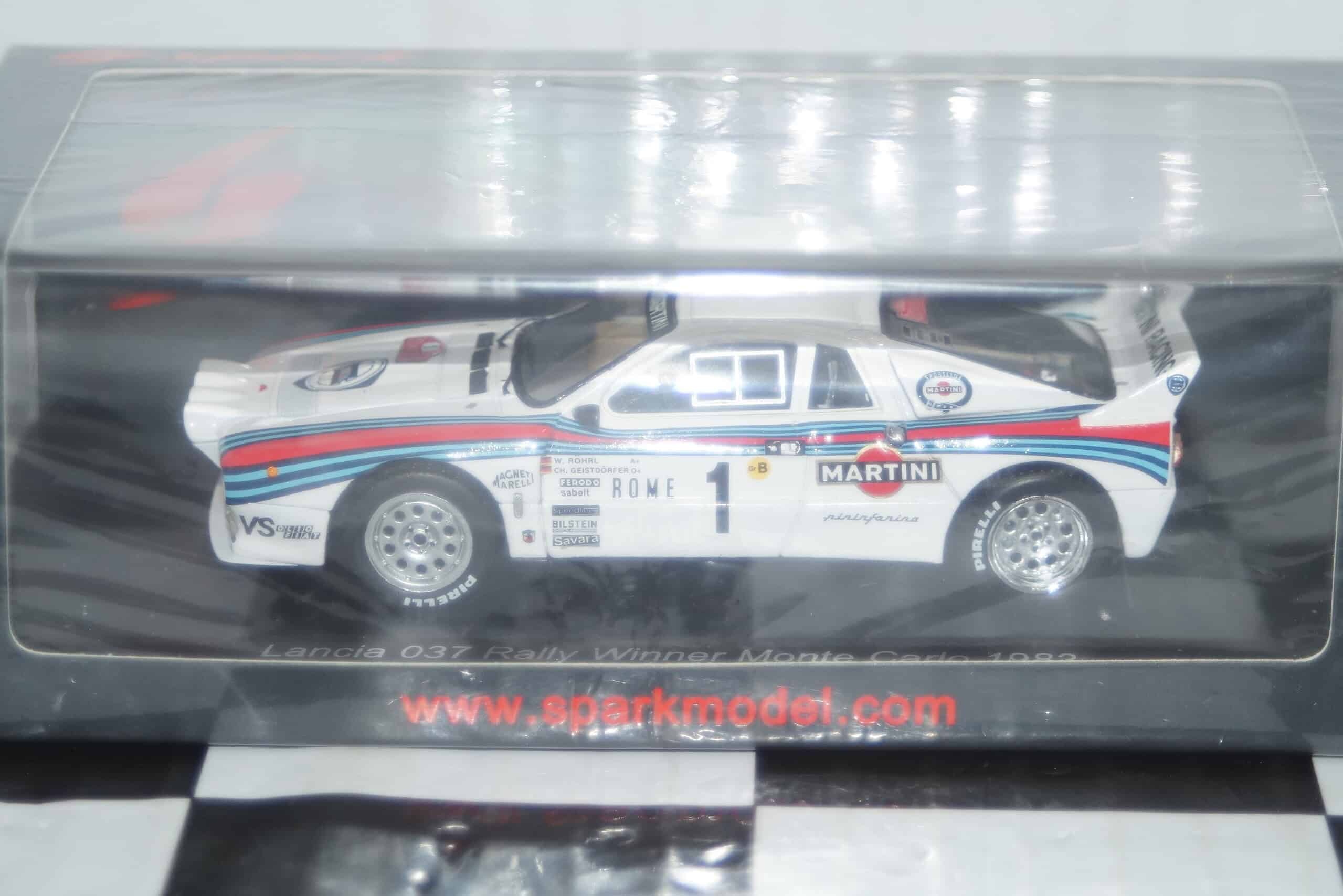 Spark lancia 037 #1 winner monte carlo 1993 w.rohrl ref s9108 1:43