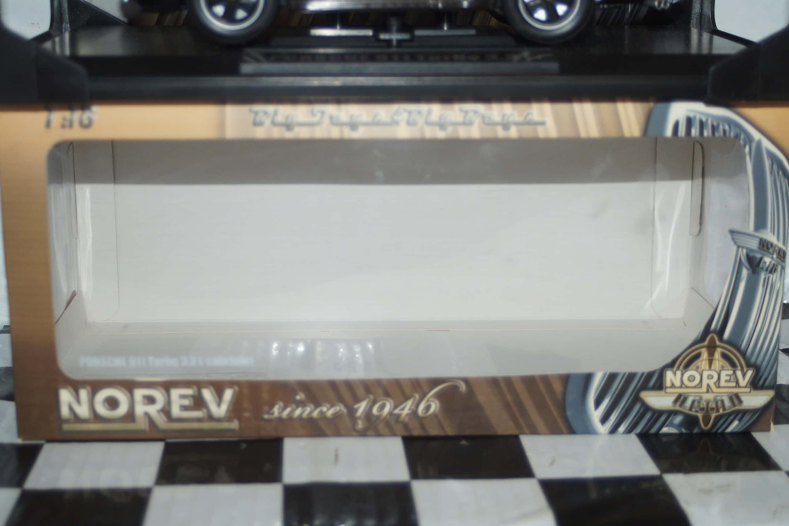 Norev porsche 911 turbo 3.3l cabriolet 1:18 scale 187514