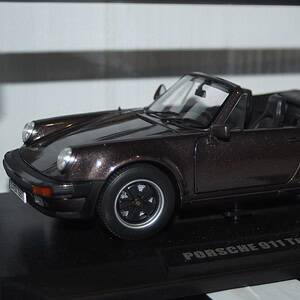 Norev porsche 911 turbo 3.3l cabriolet 1:18 scale 187514