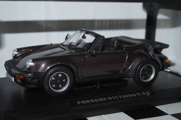 Norev porsche 911 turbo 3.3l cabriolet 1:18 scale 187514