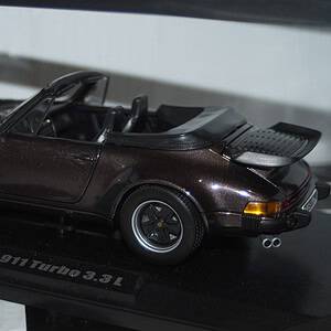 Norev porsche 911 turbo 3.3l cabriolet 1:18 scale 187514