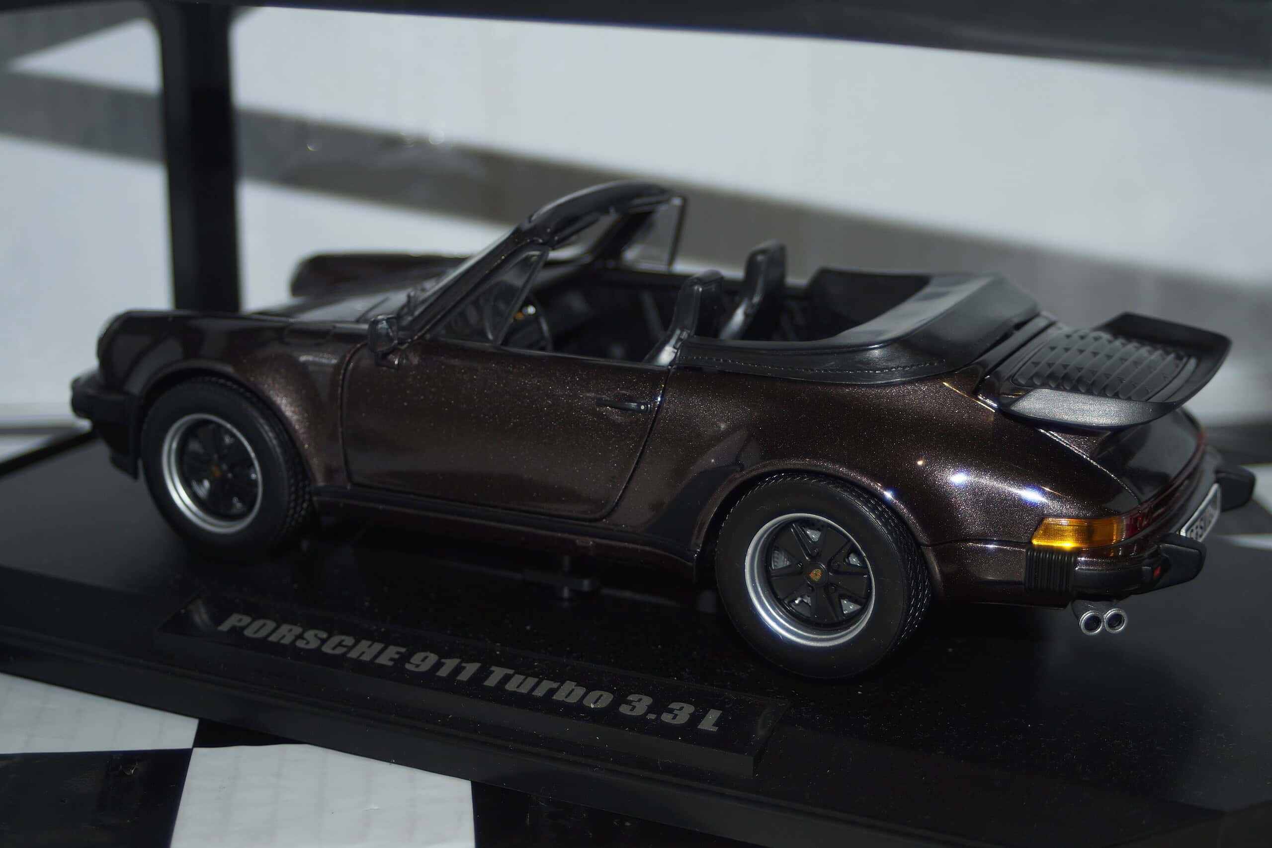 Norev porsche 911 turbo 3.3l cabriolet 1:18 scale 187514
