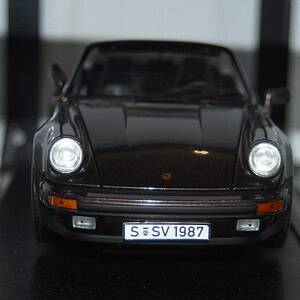 Norev porsche 911 turbo 3.3l cabriolet 1:18 scale 187514