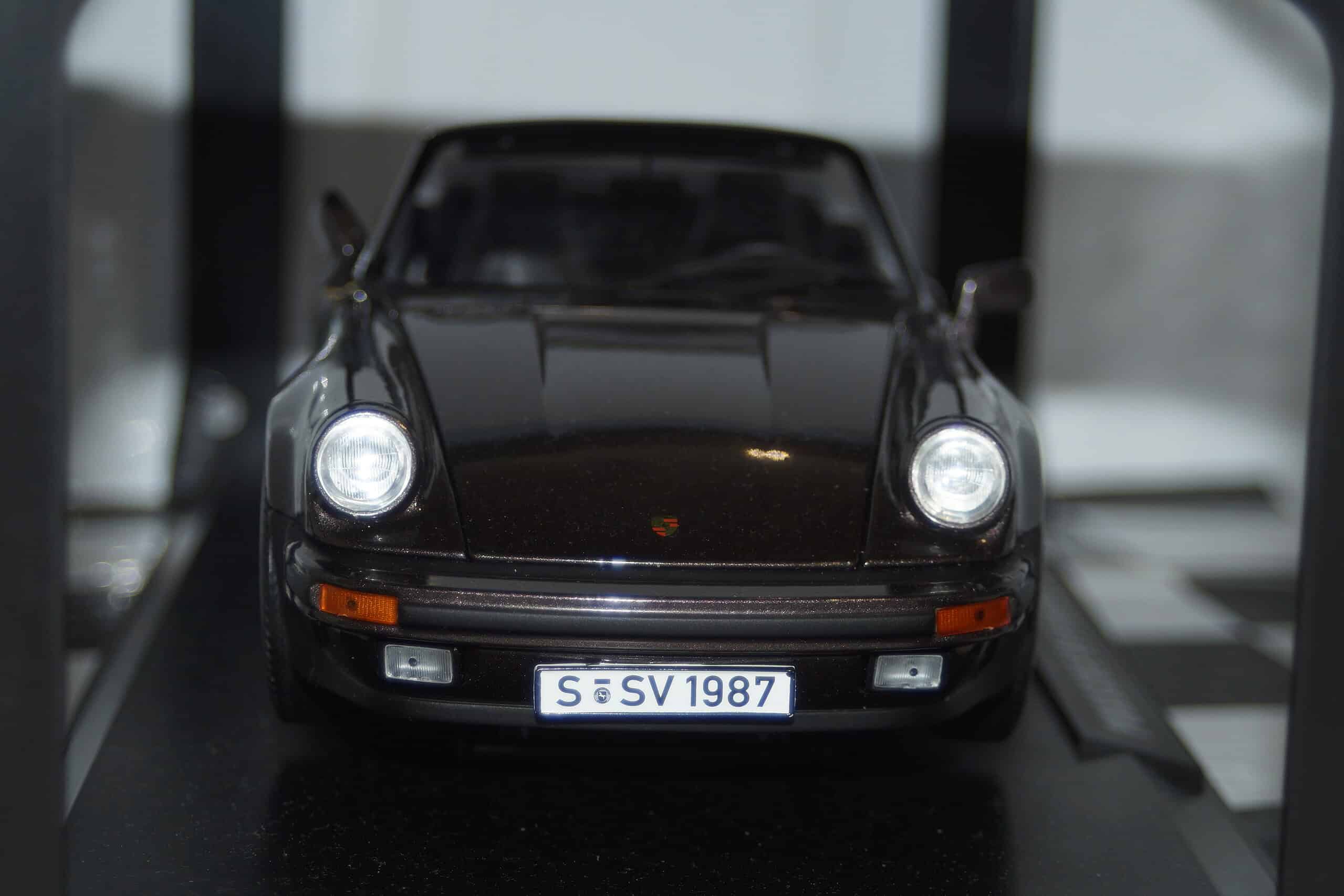 Norev porsche 911 turbo 3.3l cabriolet 1:18 scale 187514