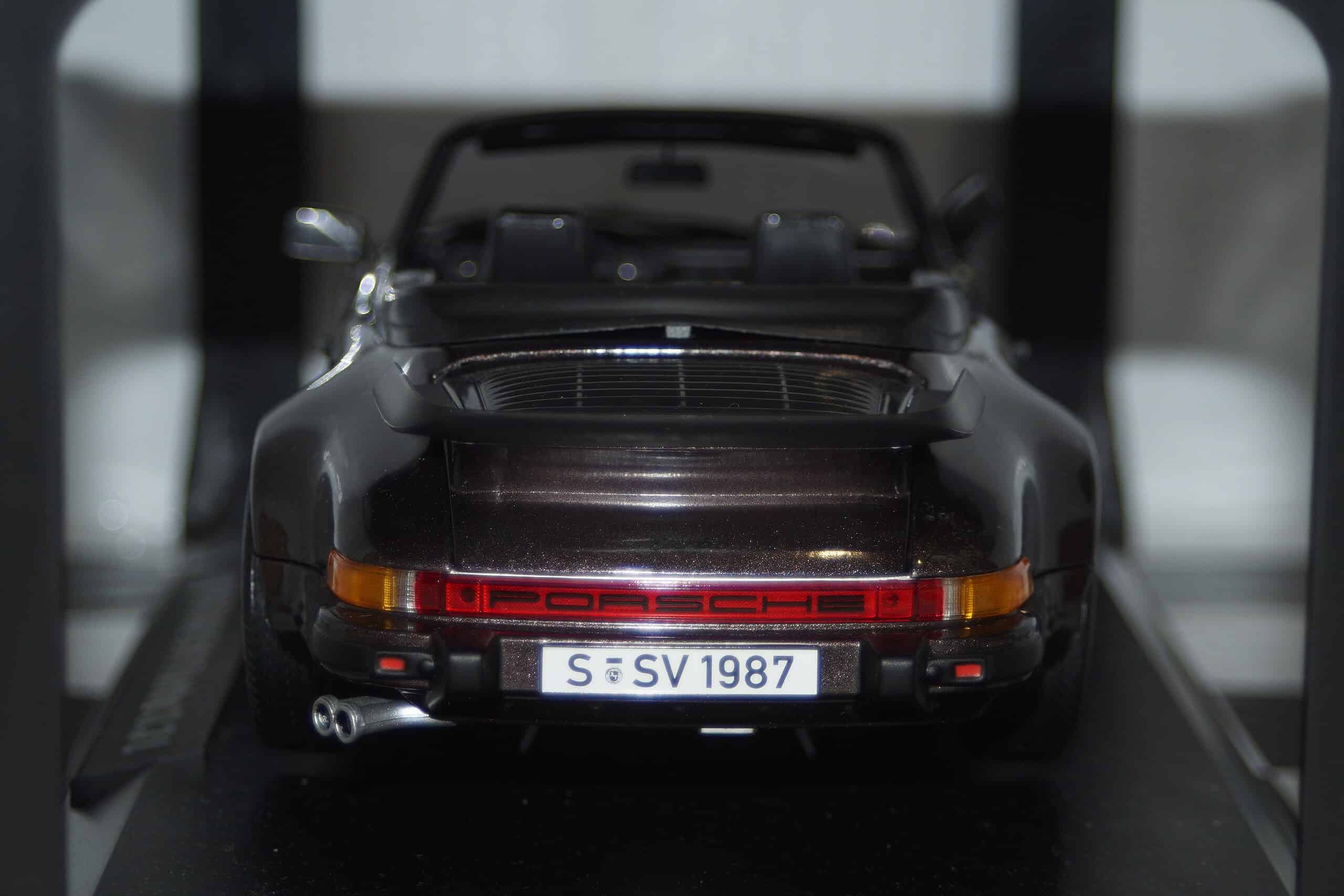 Norev porsche 911 turbo 3.3l cabriolet 1:18 scale 187514