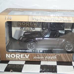 Norev porsche 911 turbo 3.3l cabriolet 1:18 scale 187514