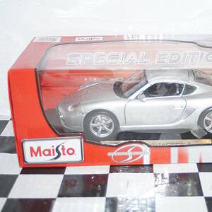 Maisto porsche cayman s silver 1:18th ref 46629