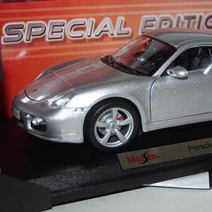 Maisto porsche cayman s silver 1:18th ref 46629