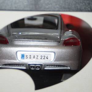 Maisto porsche cayman s silver 1:18th ref 46629