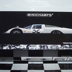 Minichamps porsche 906 24hr le mans1966 100 666132 1:18th