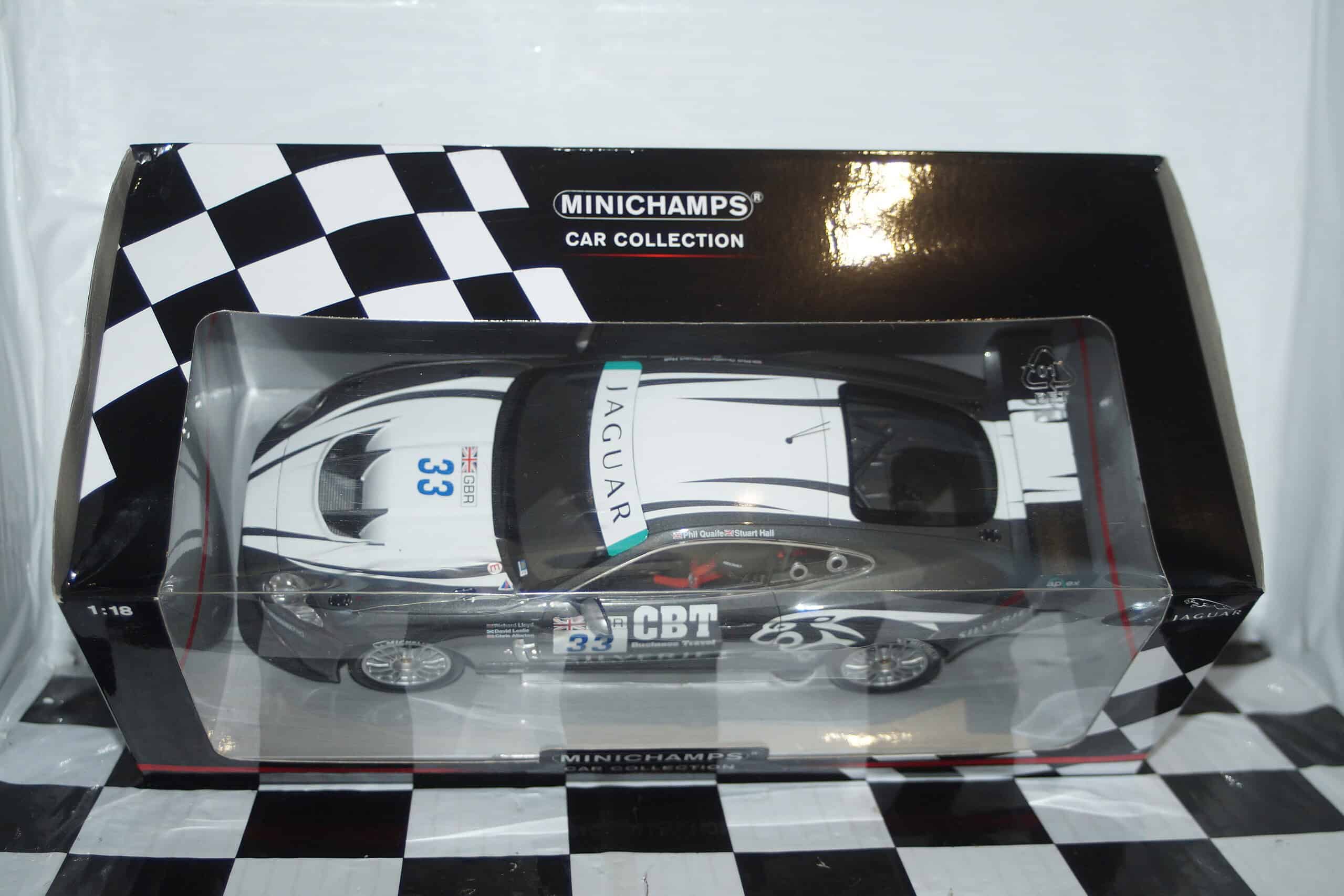 Minichamps jaguar xkr gt3 fia gt3 2008 quaife 150 081333 1:18th