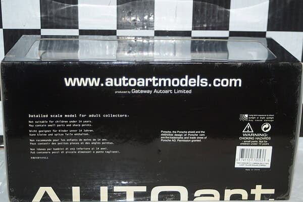 Autoart porsche 911 carrera rs 2.7 1973 yellow 1:18 diecast 78053