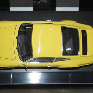 Autoart porsche 911 carrera rs 2.7 1973 yellow 1:18 diecast 78053