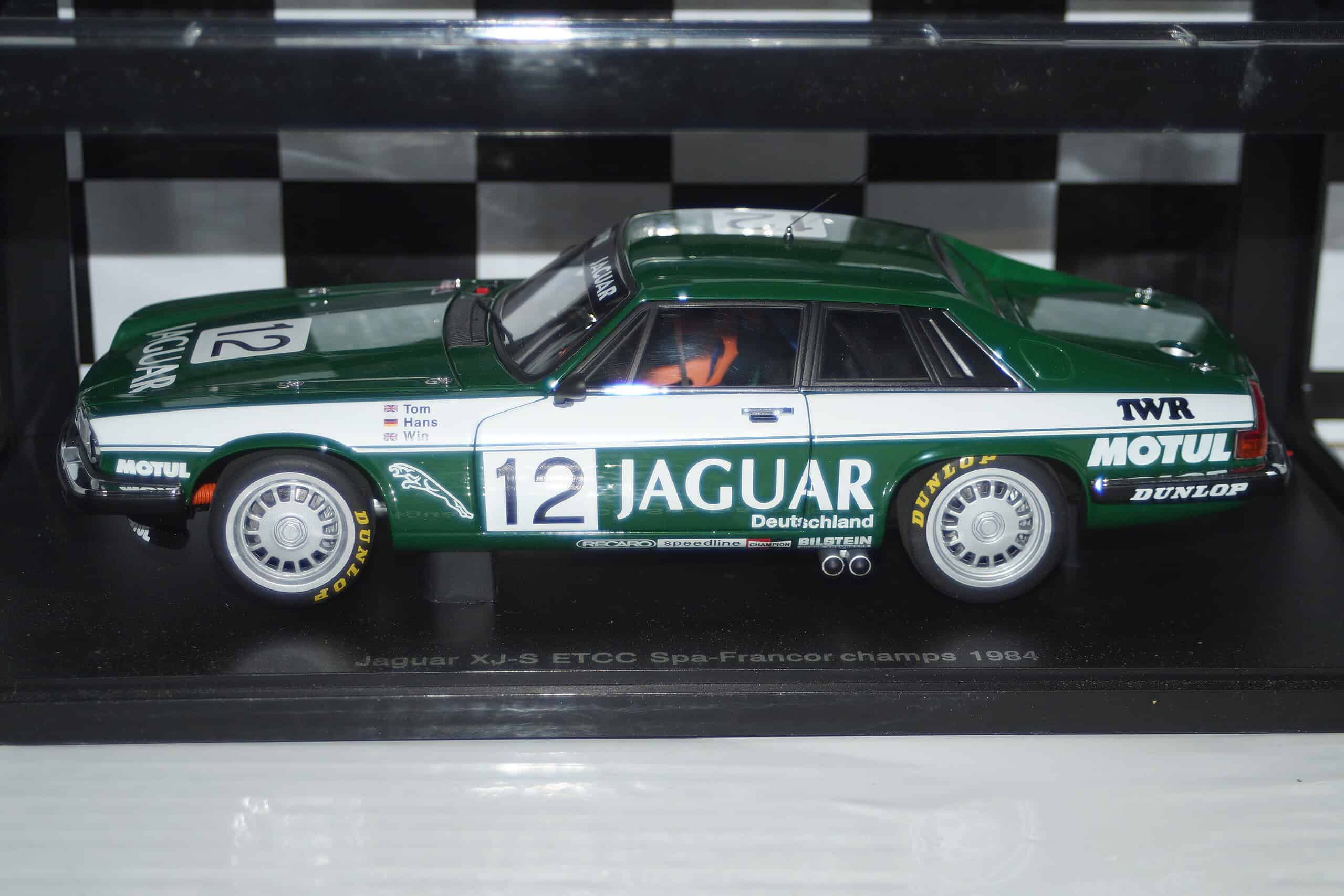 Autoart jaguar xj-s twr racing 1:18 diecast 88459