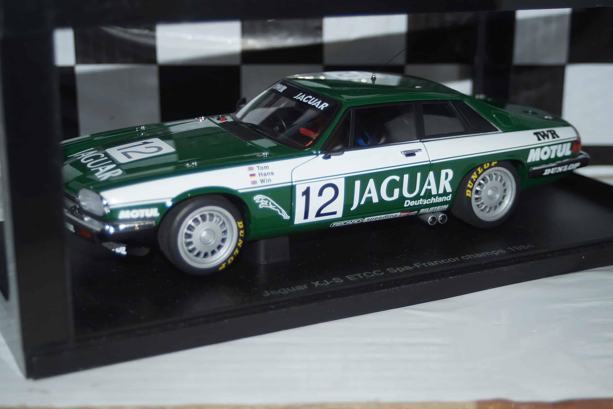 Autoart jaguar xj-s twr racing 1:18 diecast 88459