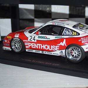 Autoart porsche 911 (997) gt3 cup 2007 1:18 diecast 80784