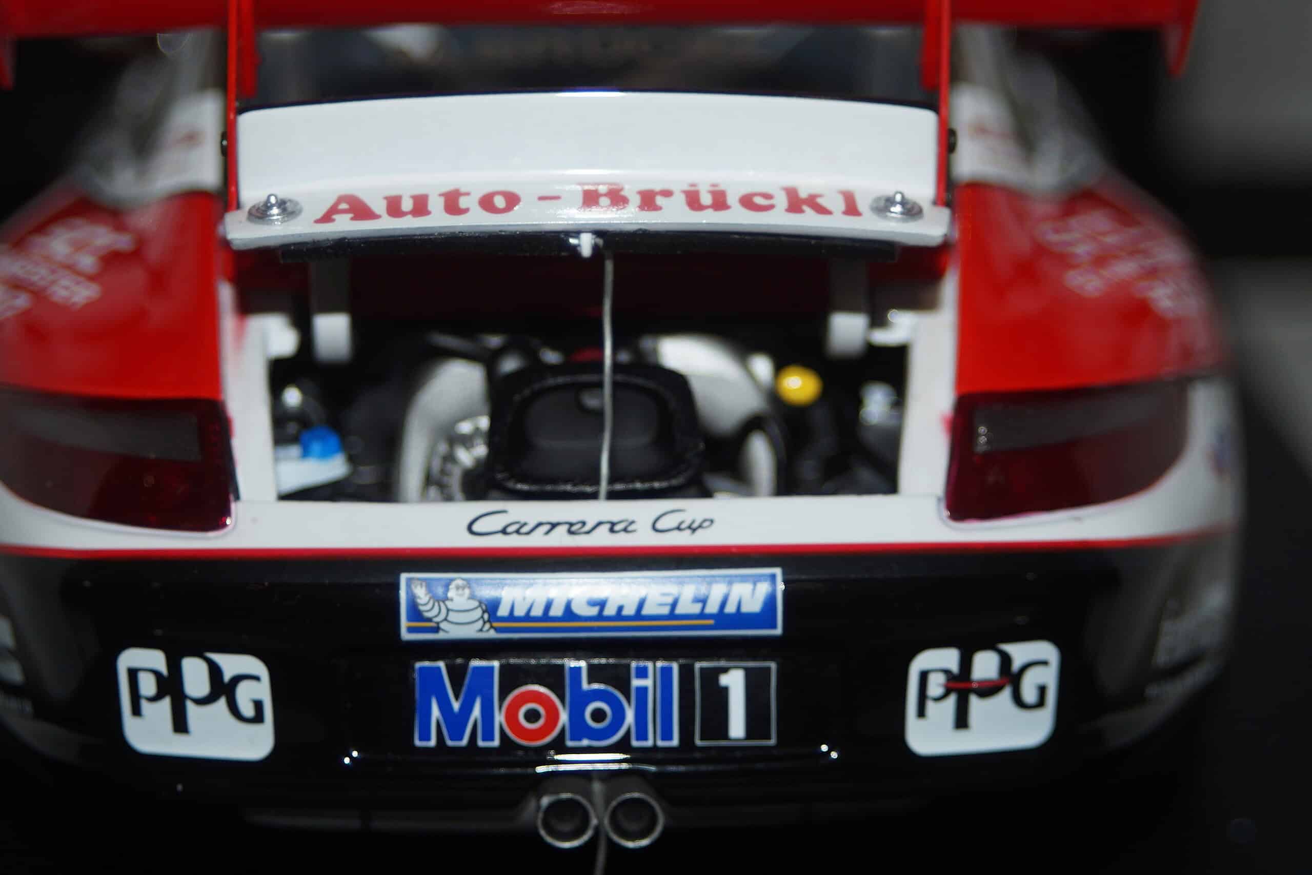 Autoart porsche 911 (997) gt3 cup 2007 1:18 diecast 80784