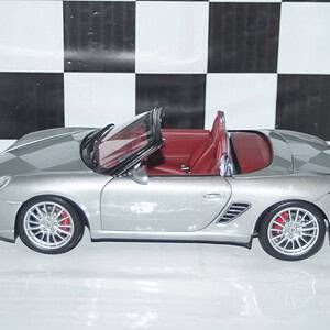 Kyosho porsche boxster s rs60 silver 08382s 1:18