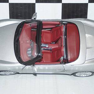 Kyosho porsche boxster s rs60 silver 08382s 1:18