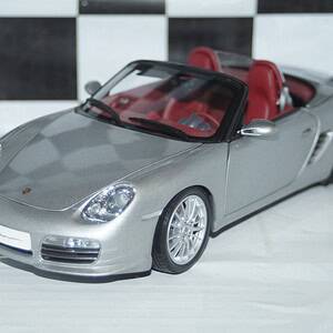 Kyosho porsche boxster s rs60 silver 08382s 1:18