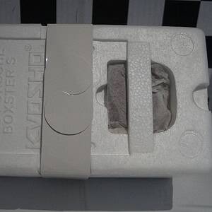 Kyosho porsche boxster s rs60 silver 08382s 1:18