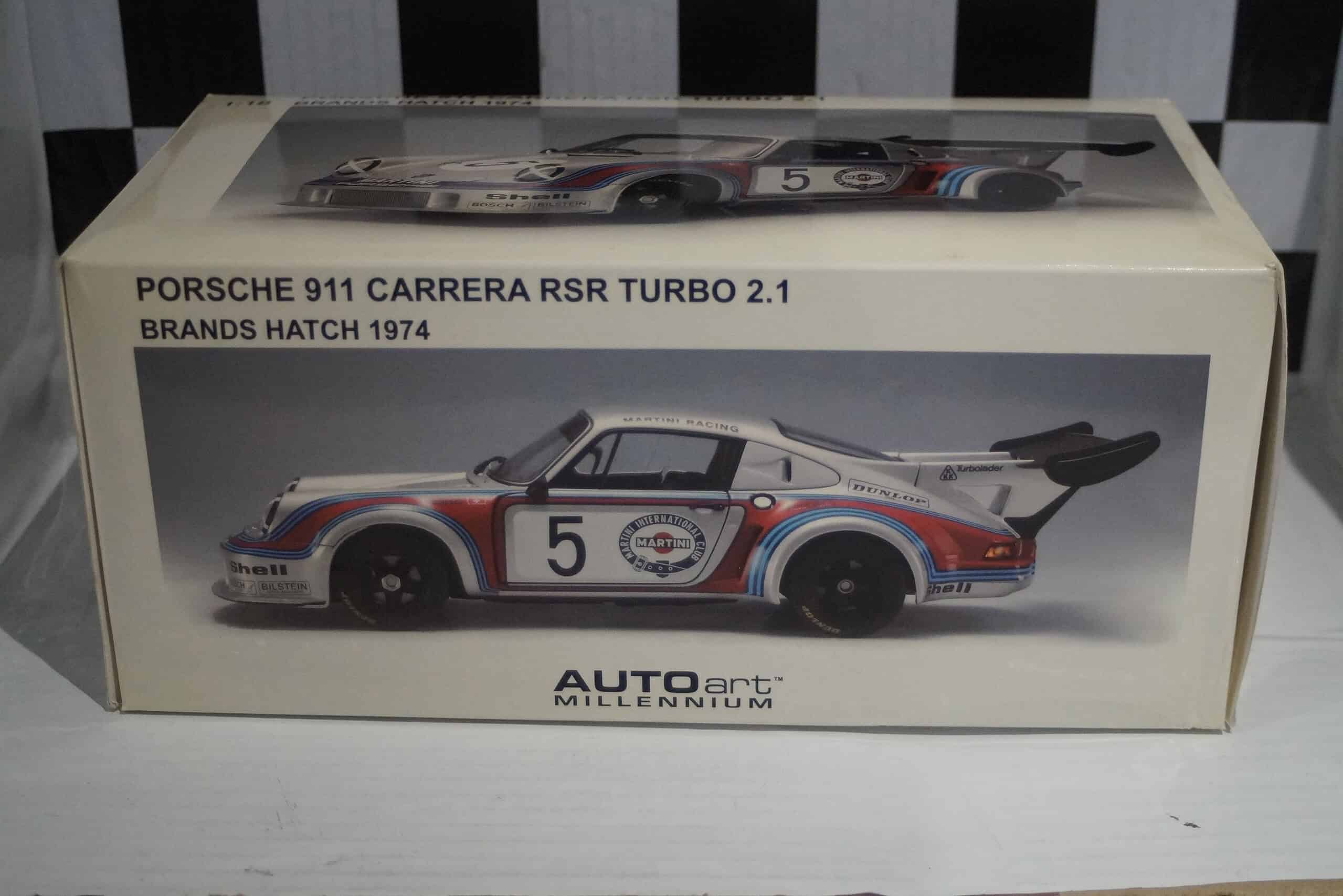 Autoart porsche 911 carrera rsr turbo 1: 18 diecast 87474