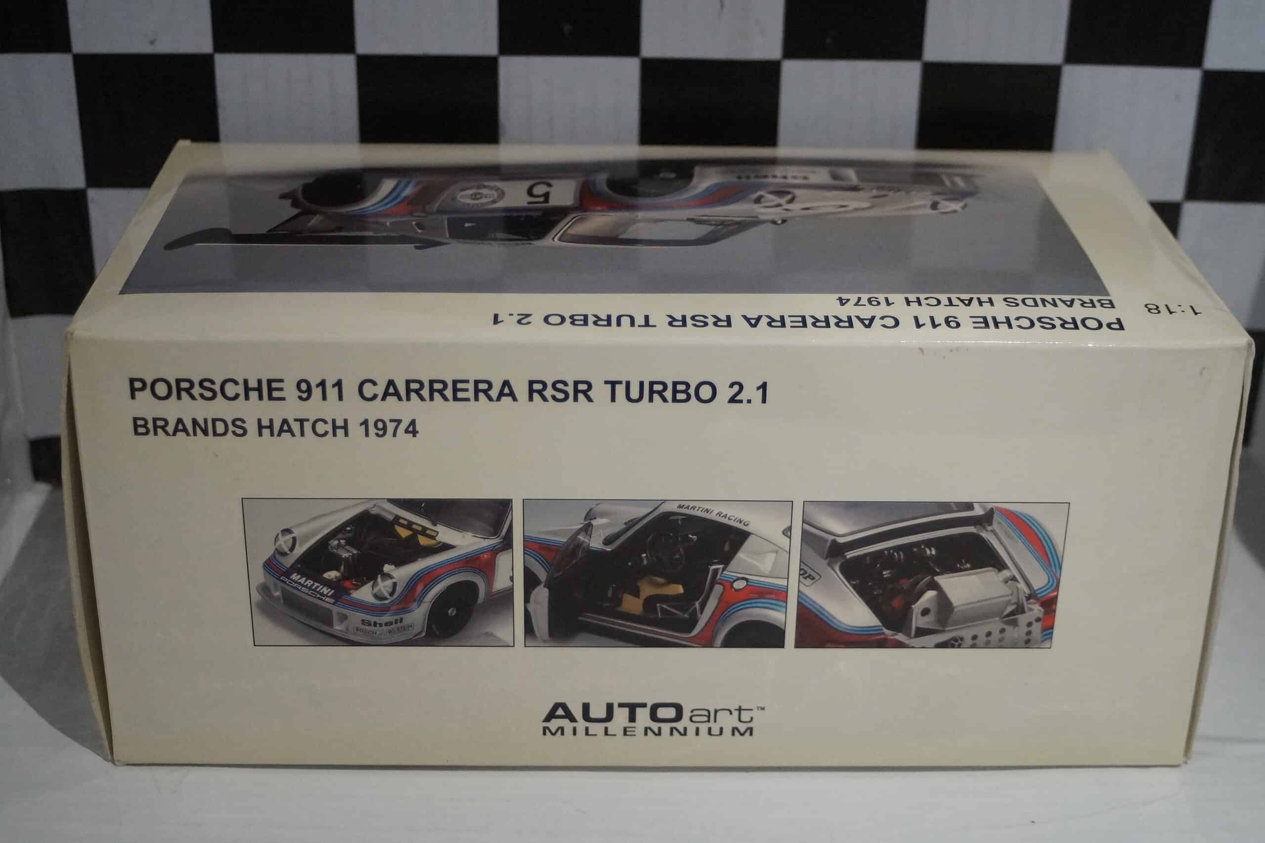 Autoart porsche 911 carrera rsr turbo 1: 18 diecast 87474