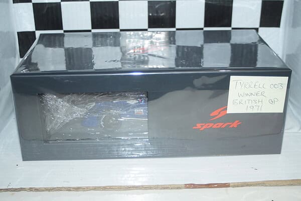 Spark tyrrell 003 winner british gp 1971 jackie stewart 18s589