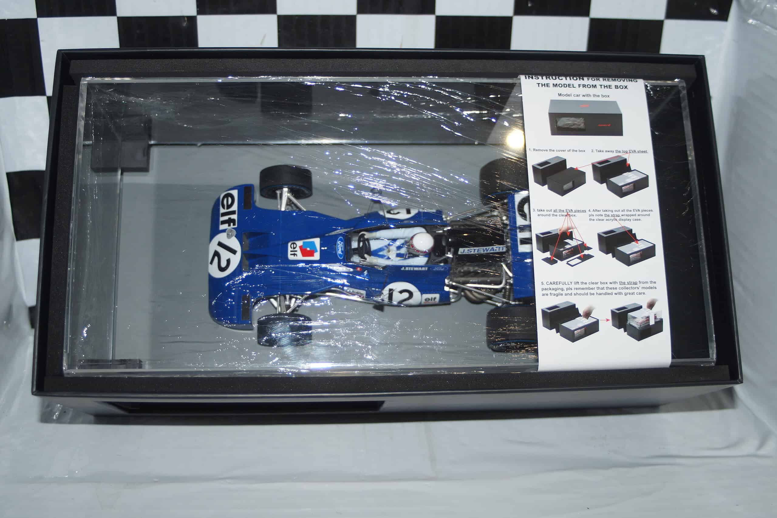 Spark tyrrell 003 winner british gp 1971 jackie stewart 18s589
